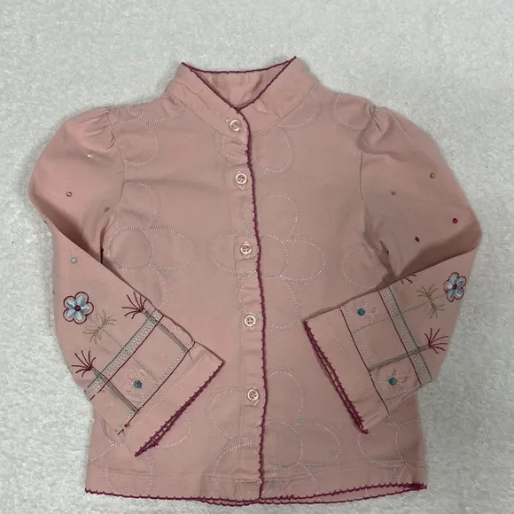 Deux par deux wool blend jumper and embroidered top size 3 - Picture 7 of 11